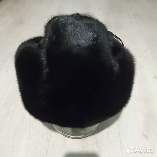 Норковая шапка мужская