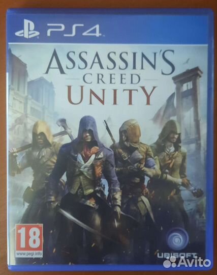 Assassins creed unity ps4 (Полностью на русском)