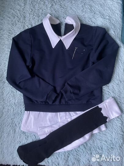 Джемпер школьный для девочки
