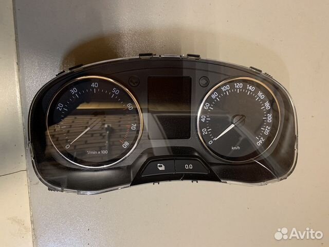 Панель приборов skoda rapid