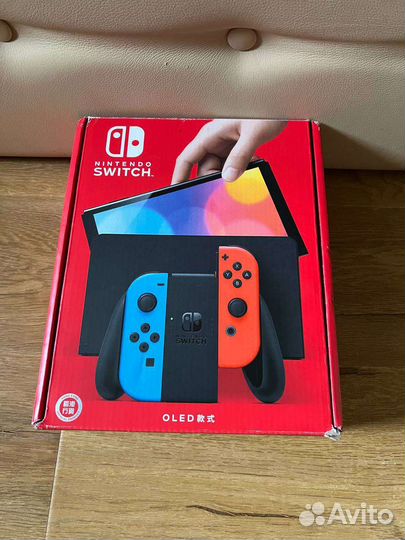 Nintendo switch oled + чехол