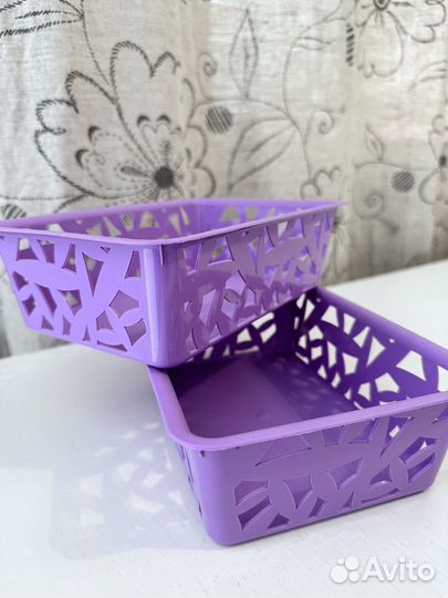 Корзинки пластиковые