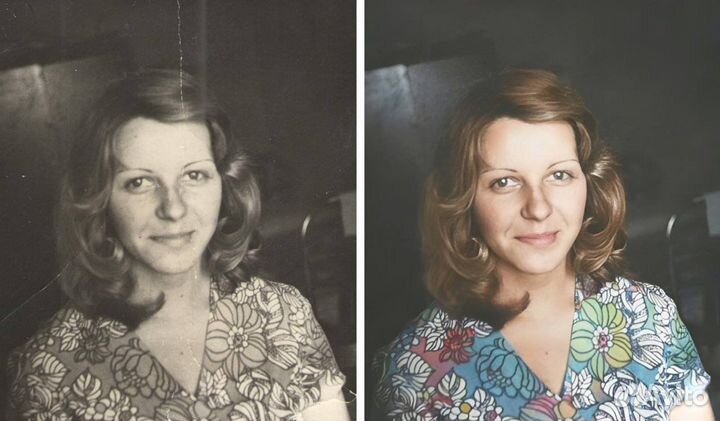 Восстановление старых фотографий