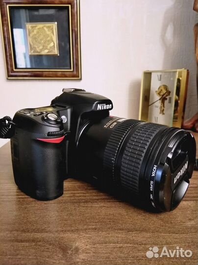 Nikon D80 c объективом производства Японии