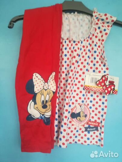 Комплект футболка и лосины 110