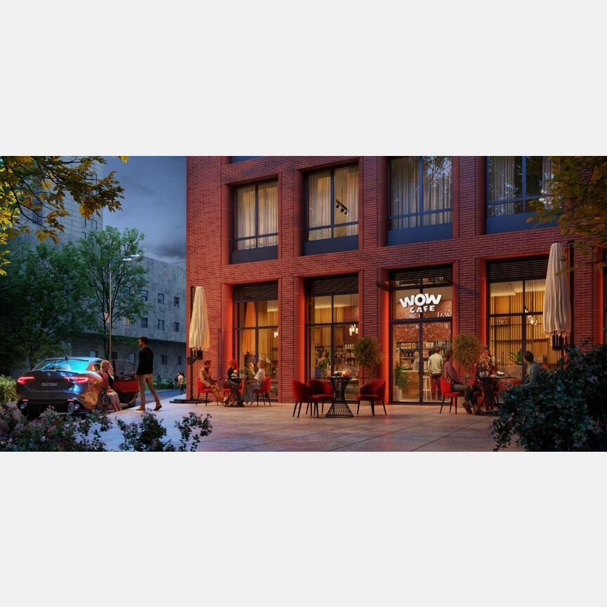 2-к. квартира, 61,8 м², 11/16 эт.