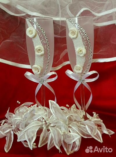 Свадебные фужеры