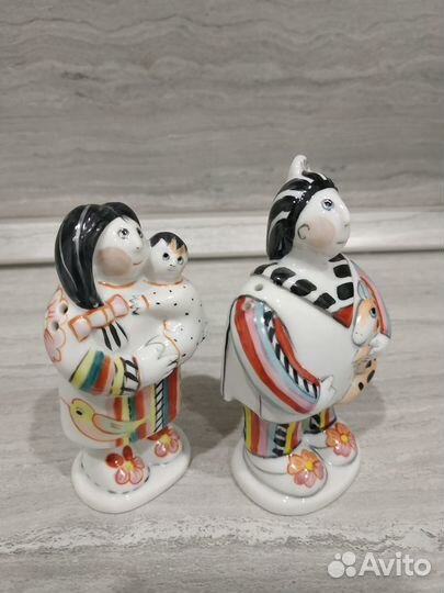 Villeroy boch винтажные солонка и перечница