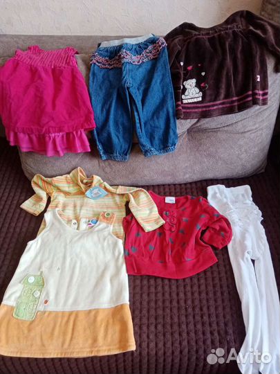 Вещи для девочки на год