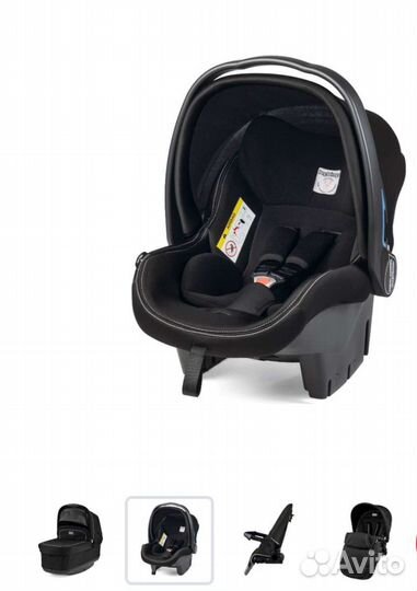 Коляска peg perego 3 в 1 новая