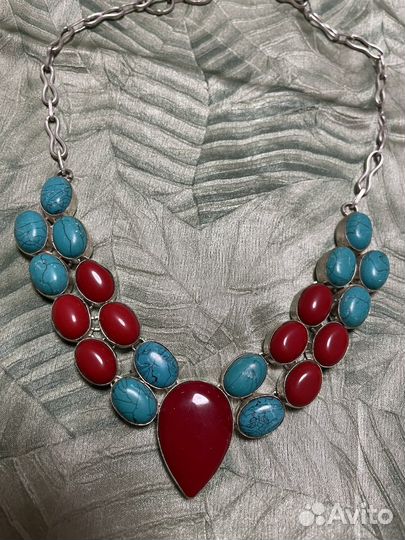 Бусы колье ожерелье