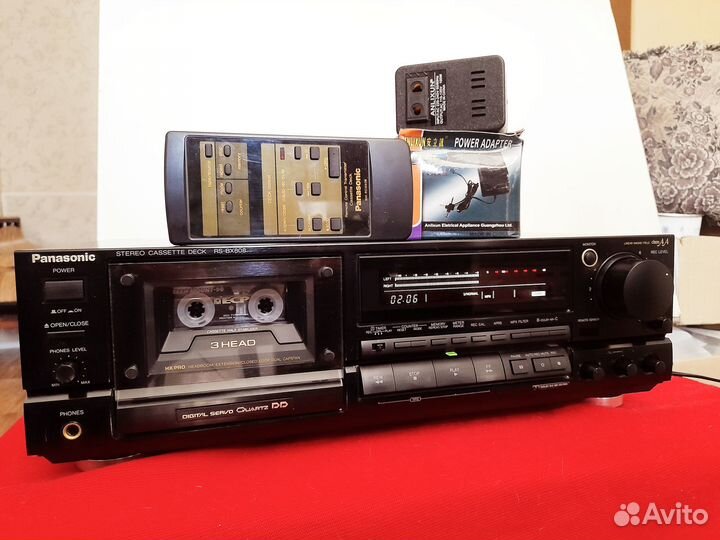 Кассетная дека panasonic RS-BX 808