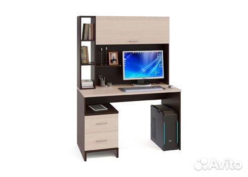 Вместительный стол для компьютера №309