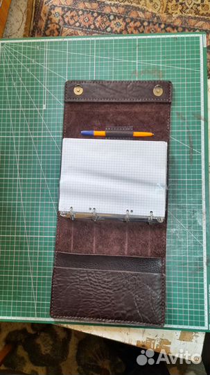 Кожаный ежедневник