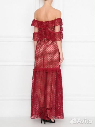 Вечернее платье в пол Self-Portrait