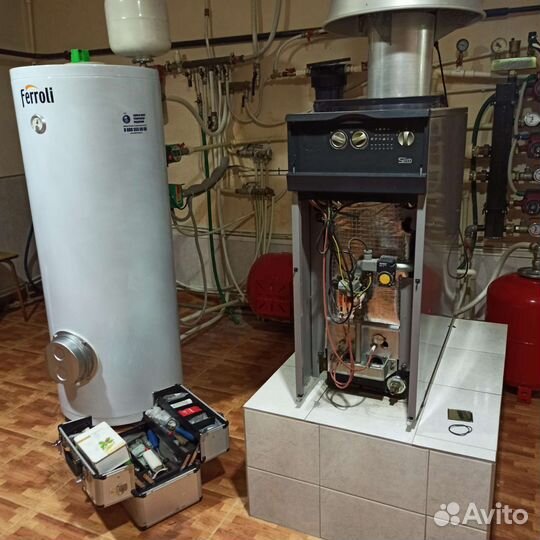 Ремонт газовых котлов,колонок, электронных плат