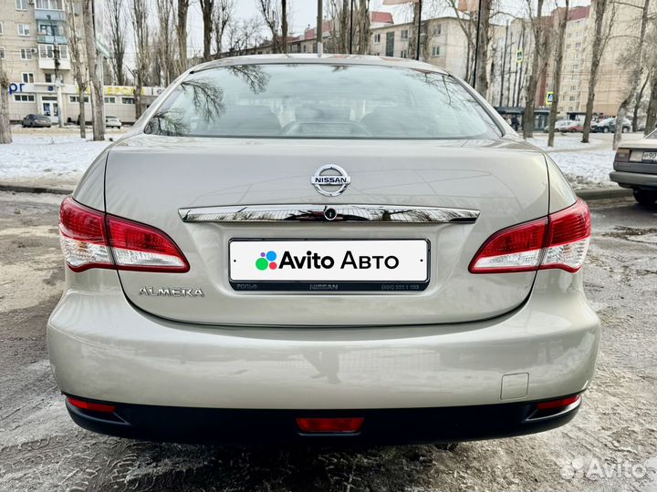 Nissan Almera 1.6 МТ, 2017, 78 000 км