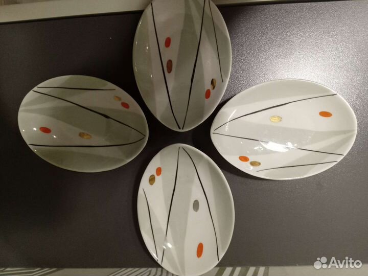 Набор тарелок (розетки) новый Рижский фарфор