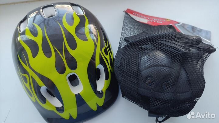 Шлем и набор защиты для детей