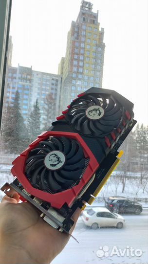 Nvidia Gtx 1050 ti gaming x 4gb msi