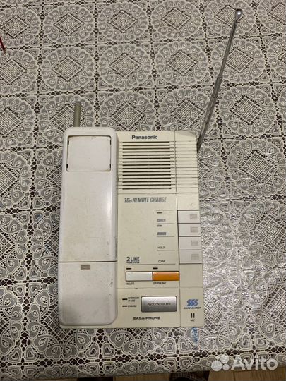 Радиотелефон Panasonic двухлинейный
