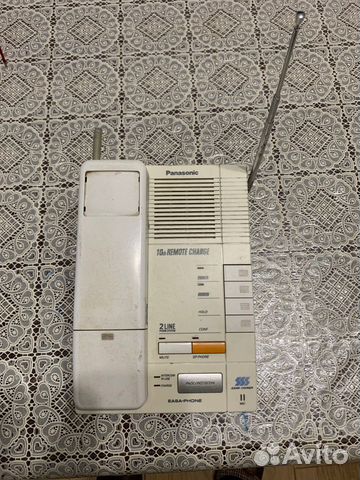 Радиотелефон Panasonic двухлинейный