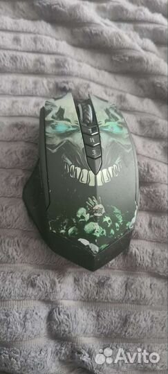 Мышь беспроводная A4Tech Bloody R8 skull