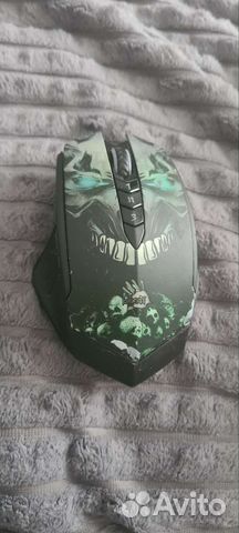 Мышь беспроводная A4Tech Bloody R8 skull