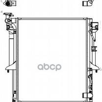 Радиатор системы охлаждения mitsubishi pajero S