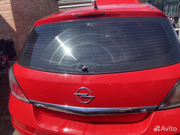 Крышка багажника opel astra h хэтчбек рестайлинг
