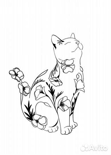 Модель на тату