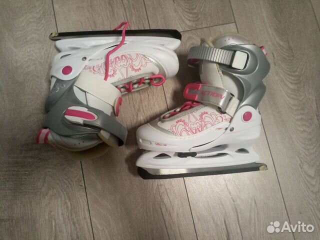 Коньки раздвижные 30 33