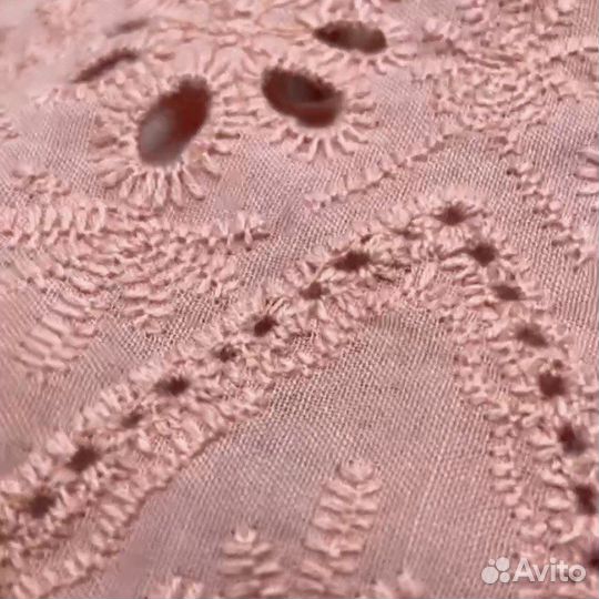 Ткань шитье хлопок кружево Турция