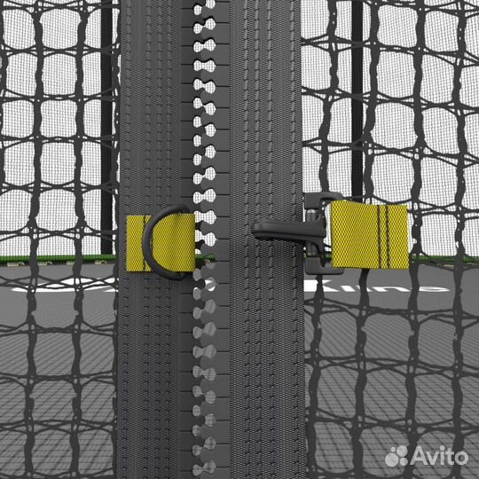 Батут с сеткой unix Simple 8 ft inside