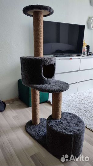 Домик для кошки с когтеточкой бу