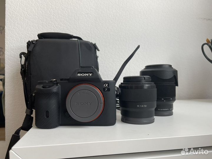 Полнокадровый фотоаппарат sony alpha a7 ilce-7