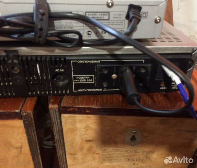 Усилитель Вега10У-120с, Колонки