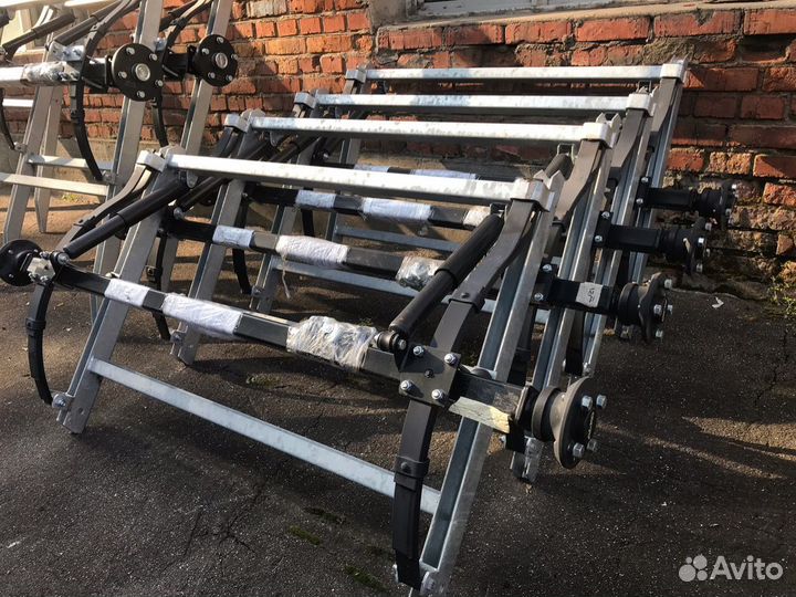 Ось прицепа мзса 817702.012 (02.001-05) в сборе, 7