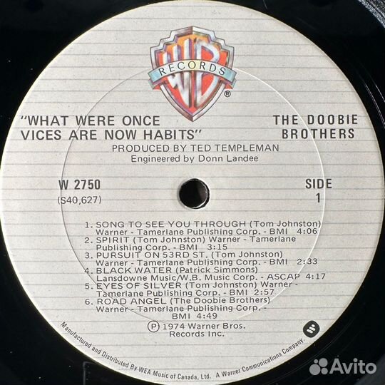 The Doobie Brothers – What Were Once Vices