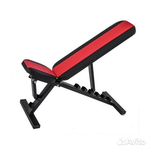 Скамья для жима 350 кг многофункциональная жёлтая