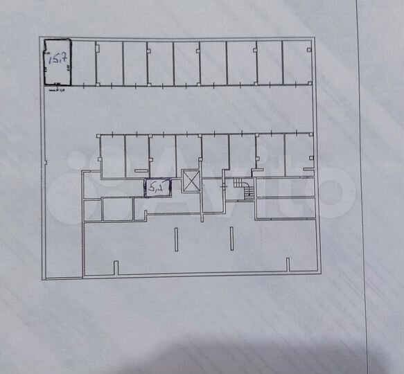 Машиноместо, 16 м²
