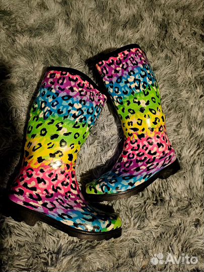 Резиновые сапоги зимние 40 женские