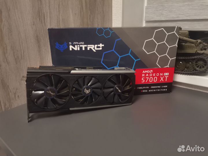 Видеокарта Sapphire Rx 5700xt