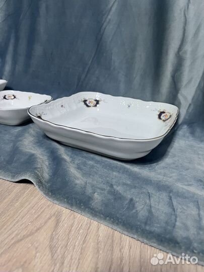 Салатники квадратные Bernadotte Синий Глаз