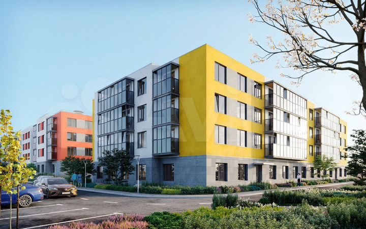 1-к. квартира, 35 м², 1/4 эт.