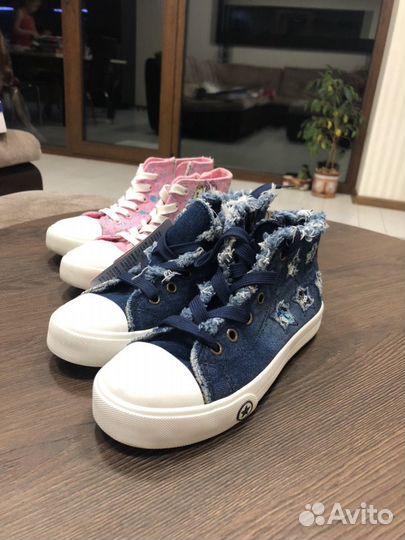 Кеды для девочки 32 размер