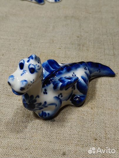 Гжель дракон