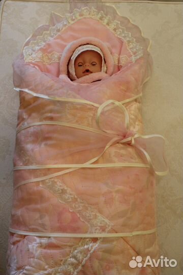 Конверт на выписку девочки