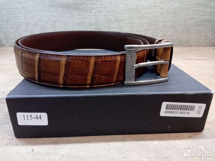 Мужской кожаный ремень Neri Karra