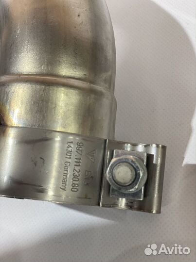 Насадка на глушитель bmw X5 e70 рестайлинг